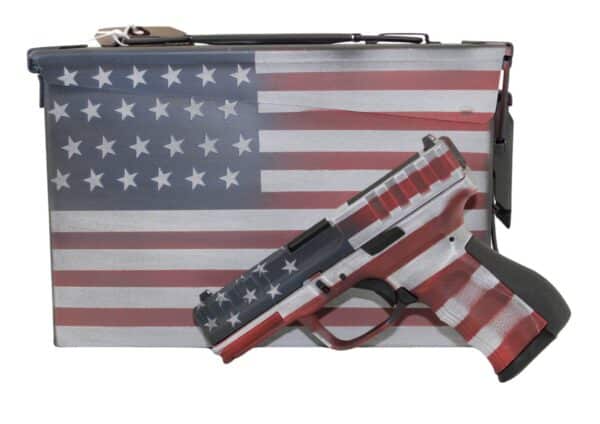 LAGACY CITADEL CP9 FLAG PSTL W/FLAG AMMO CAN