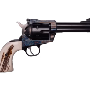 CNC RUGER PREMIER BLACKHAWK 45LC/45ACP COMES WITH BOTH CYLINDERS CASE HARDENED STAG GRIPS 1/200