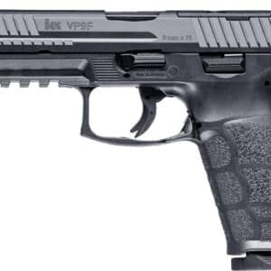 HK VP9A1 F OPTICS READY 9MM - 4.5" BBL 2-10RD MAGS BLACK