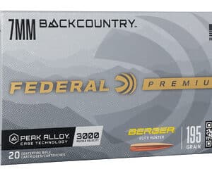 FED GLD MDL BERG 7MM BC 195GR 20/200