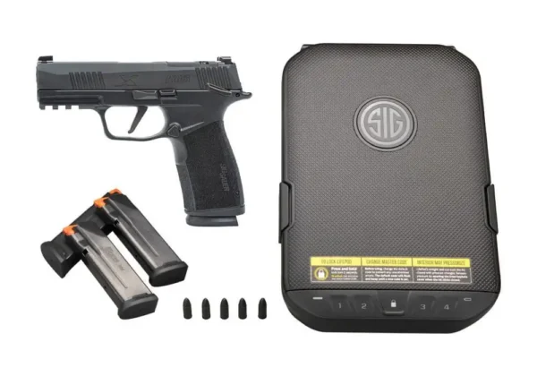 SIG SAUER P365 X MACRO KIT 9MM PSTL 3.7" MANUAL SAFETY O.R. 3-17RD MAGAZINES
