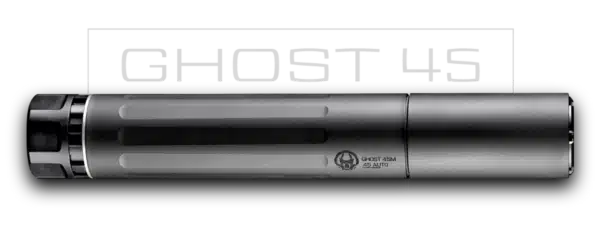 Dead Air Ghost 45 ACP Modular Suppressor – Multi-Caliber Full-Auto Rated Silencer - Image 2