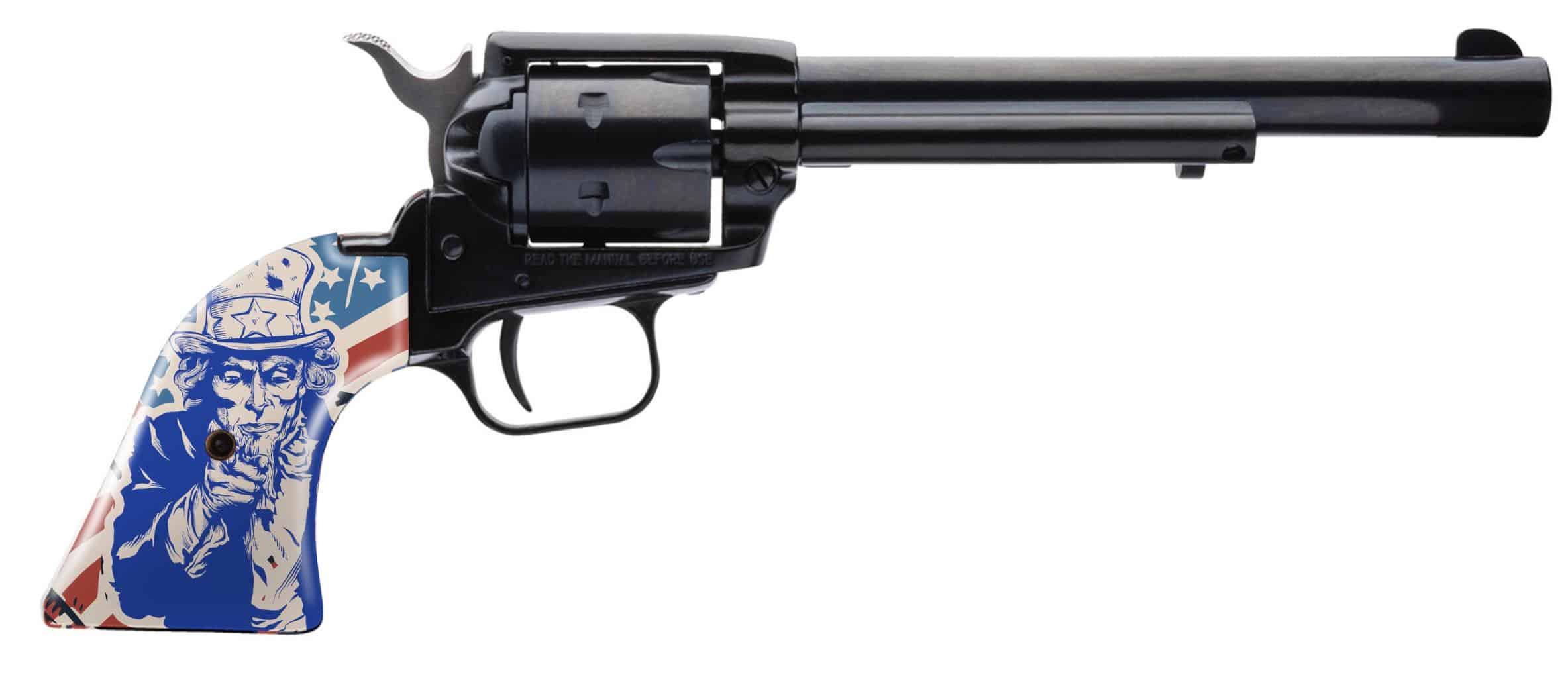 HERITAGE Manufacturing 22lr Bl/us Uncle Sam 6.5" Fs #