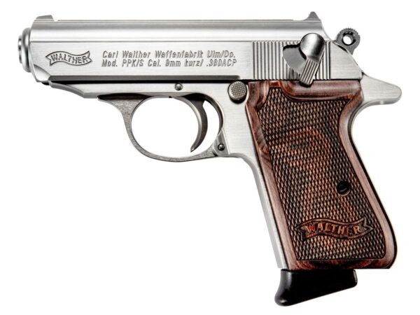 WALTHER ARMS PPK/S 380ACP SS/WD 3.3" 7+1
