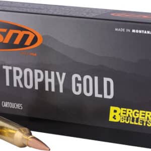 HSM TROPHY GOLD 6.5 PRC - 140GR BERGER VLD 20RD 25BX/CS