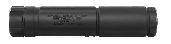 AAC (ADVANCED ARMAMENT) HALCYON 22LR 1/2x28 SILENCER