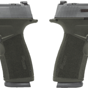 SIG SAUER P365 X-MACRO 9MM PSTL 3.7" CRUSHED SILVER BATTLEWORN 2-17RD MAGAZINES