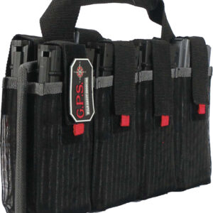 GPS AR MAGAZINE TOTE - HOLDS 8-AR STYLE MAGS BLACK