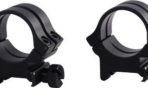 WEAVER RINGS DETACHABLE QUAD- - LOCK 1" HIGH MATTE .332"
