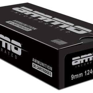 Ammo Inc Signature 9mm Luger Handgun Ammo - 124 Grain | TMC | 50rd Box