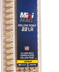 CCI MINI-MAG 22LR 36GR LEAD-HP - 1260FPS 100RD 50BX/CS