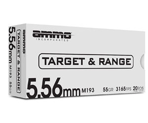 AMMO INC T&R 5.56 55GR M193 20/500