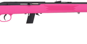 SAVAGE 64F 22LR 21" BBL - BLUED/PINK SYNTHETIC