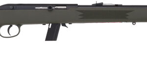 SAVAGE 64F 22LR 21" BBL - BLUED/GREEN SYNTHETIC