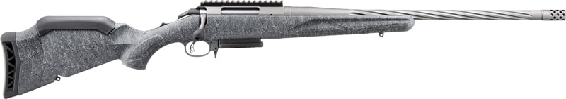 RUGER AMERICAN GENII 6.5 PRC - 20" GRAY GRAY SPLATTER SYN