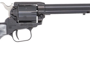 HERITAGE 22LR 6" FS BLUED - GRAY PEARL GRIPS