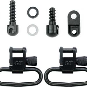 GROVTEC SWIVEL SET FOR RUGER - 10/22#3 & 44 1.25" LOOPS  BLK