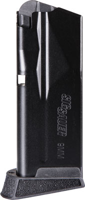 SIG MAGAZINE P365 9MM - 10RD FINGER EXTENSION BLK