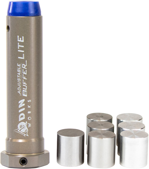 ODIN BUFFER ADJUSTABLE AR-15 - LITE 2.1 OZ TO 4.2 OZ ALUMINUM