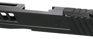 TRUE PRECISION SLIDE W/RMS CUT - & PLATE BLK DLC FOR GLOCK 43