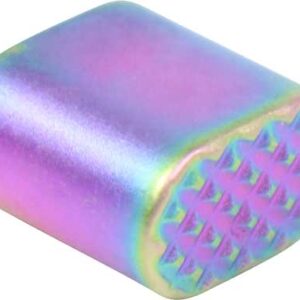 GUNTEC AR15 EXTENDED MAG - BUTTON RAINBOW PVD COATED