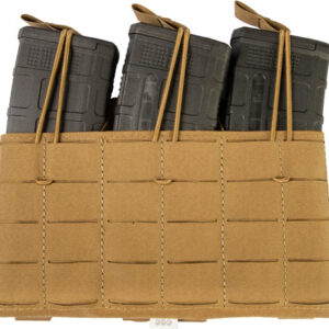 GREY GHOST GE TRIPLE MAG PANEL - 5.56 MAG POUCH LAMINATE COYOTE
