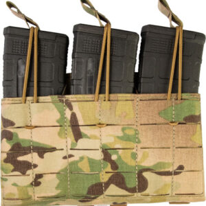 GREY GHOST TRIPLE MAG PANEL - 5.56 MAG POUCH LAM MULTICAM