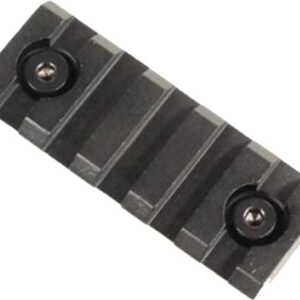 GUNTEC REMOVABLE ACCY RAIL - 2" KEYMOD BLACK