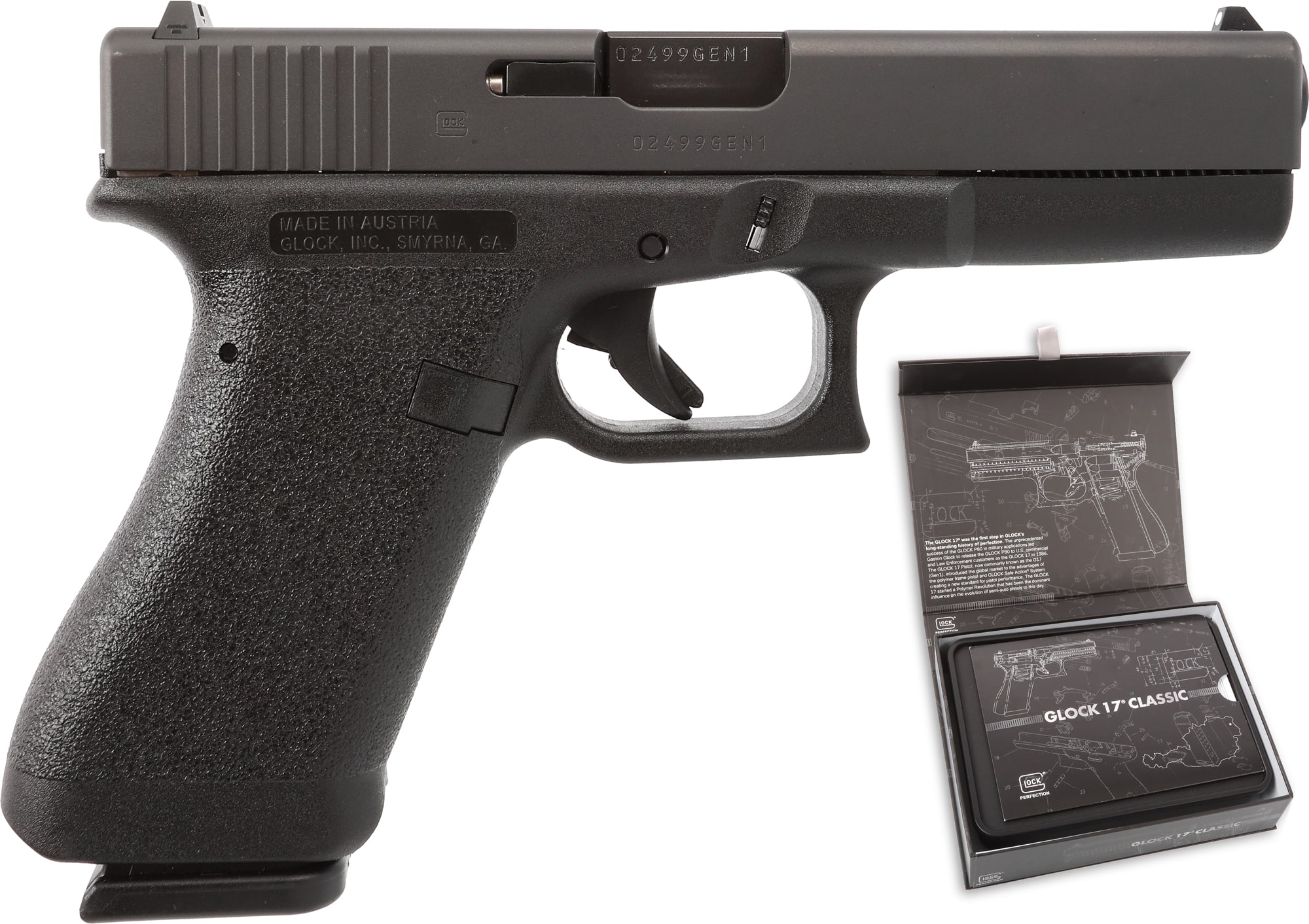 GLOCK G17 G1 9MM 17+1 4.49" FS     #