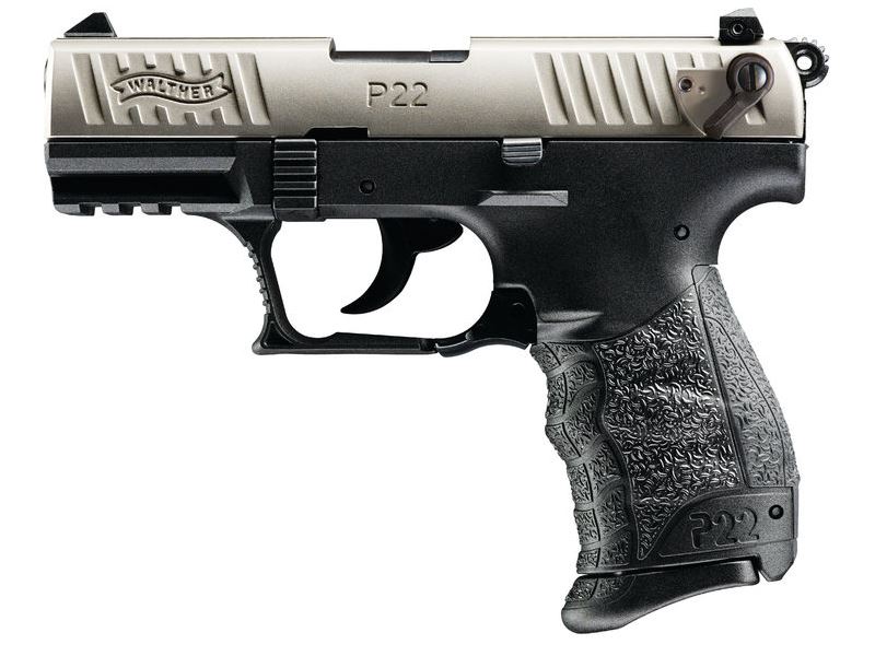 WALTHER ARMS P22Q 22LR 10+1 3.4" NICKEL