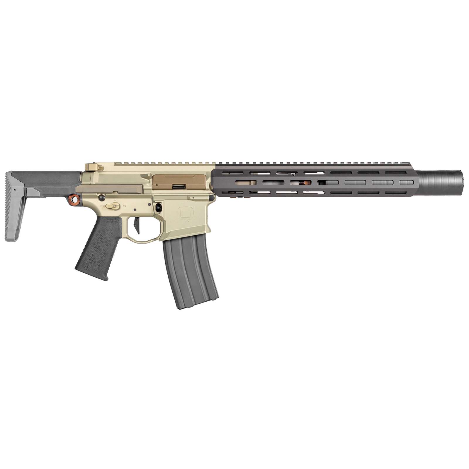 Q HONEY BADGER SBR SD 300BLK 7" BLK/GRY 1-30RD MAG SUPPRESSOR (Q-HB-SILENCER) - Image 2