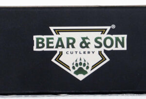BEAR & SON BUTTERFLY KNIFE - 3.58" GALAXY/SS CLIP POINT