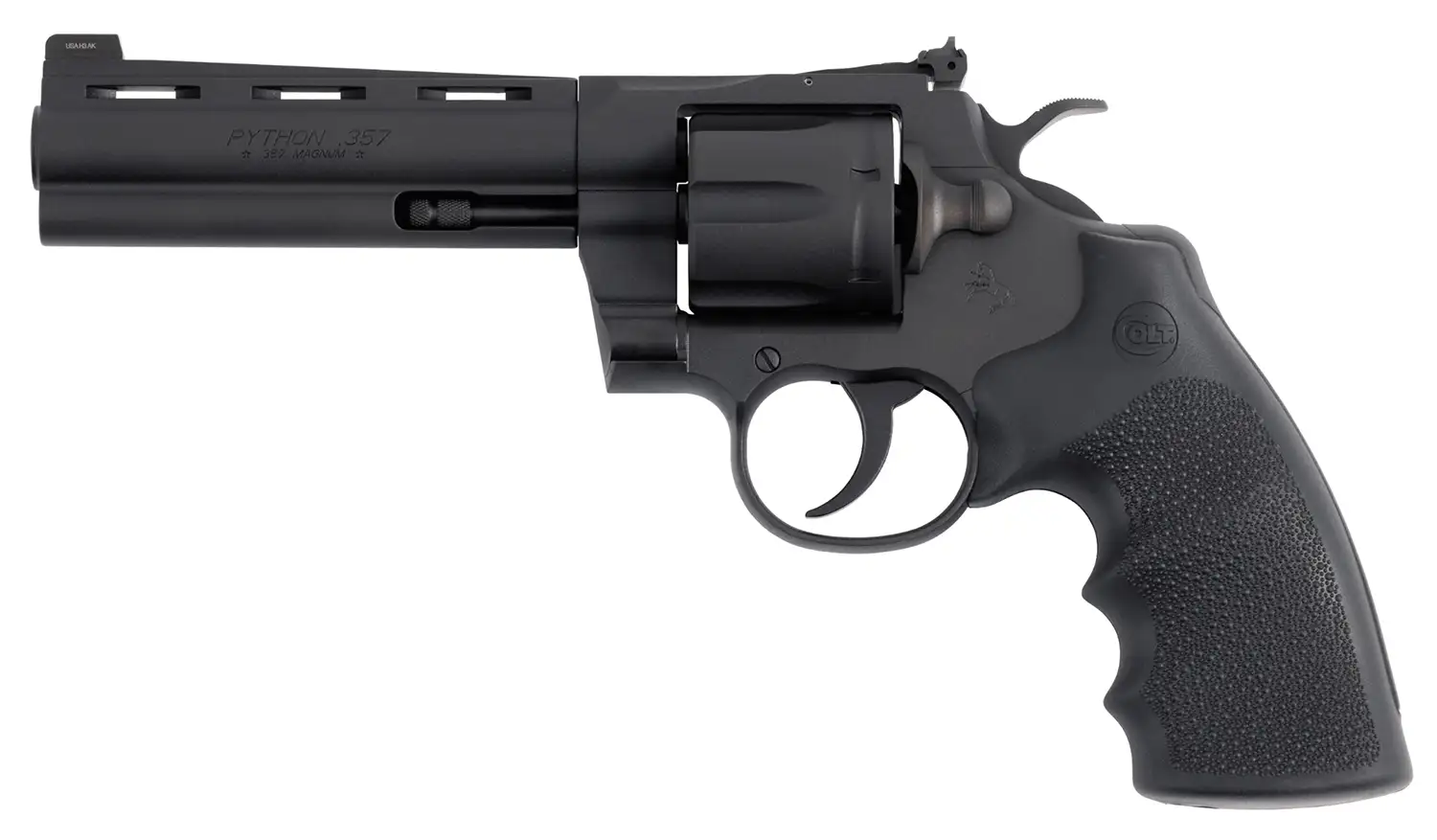 COLT PYTHON MATTE BLUED REVOLVER 357 MAG 5" 6 RD