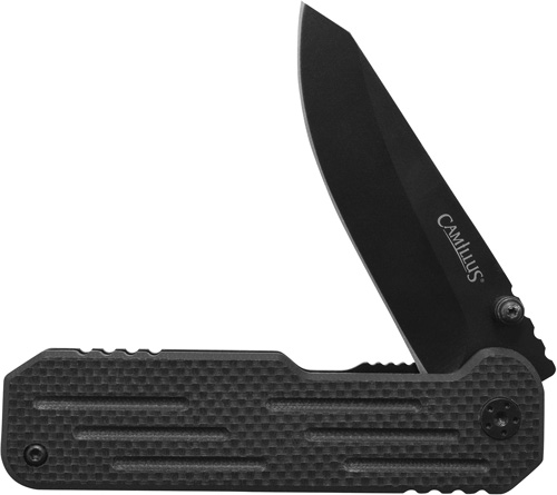CAMILLUS CHOFF DROP POINT - 2.75" SS BLADE NYLON BLACK - Image 2