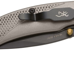 BROWNING KNIFE PRISM III FLDNG - HUNTER 2.38" BLK/CARBON GRAY