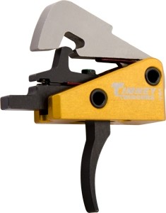 TIMNEY TRIGGER AR-10 4LB PULL - SOLID SMALL PIN CURVED - Image 2