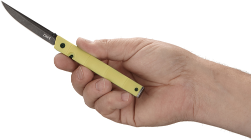 CRKT CEO BAMBOO 3.11" STONEWSH - FINE EDGE BLADE NYLON HANDLE - Image 2