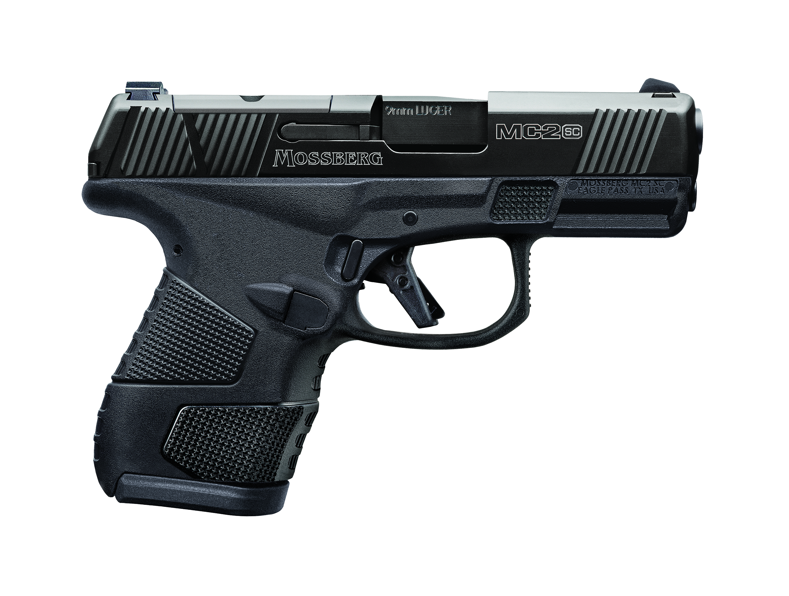 MOSSBERG MC-2SC 9MM BK 3.4" 14+1 FS MS#