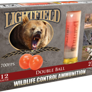 LIGHTFIELD 12GA 2.75" W/2 - RUBBER BALLS 5RD 10BX/CS