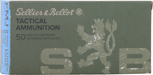 S&B 9MM LUGER SUBSONIC 150GR - FMJ 50RD 20BX/CS