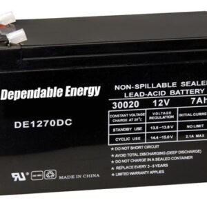 AMERICAN HUNTER BATTERY - RECHARGEABLE 12V 7AMP TAB TOP