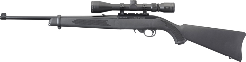 RUGER 10/22 CARBINE 22LR - BLUED BLACK SYN. W/3-9X40 - Image 2