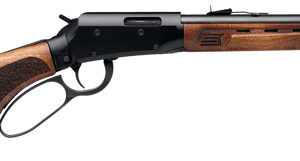 SAVAGE REVEL DLX LEVER 22LR - 18" MATTE/WALNUT
