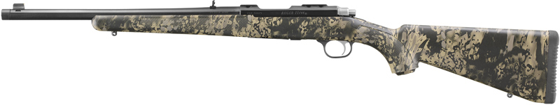 RUGER 77/44 44REM MAGNUM - BLUE SYN W/RINGS THREADED - Image 2