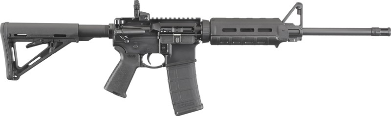 RUGER AR556 223 30-SHOT MAGPL - MOE BLK SIX POSITION STOCK