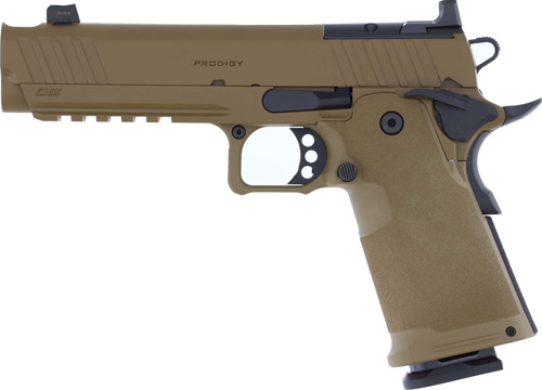 SPRINGFIELD 1911 DS PRODIGY - COMP 9MM 5" COYOTE BROWN 10RD - Image 2