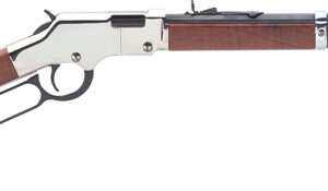 HENRY GOLDEN BOY SILVER - 22S/L/LR 20" OCTAGON WALNUT