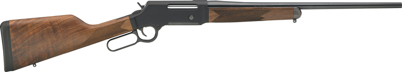 HENRY LONG RANGER 243 WIN - 20" BLUED WALNUT NO SIGHTS