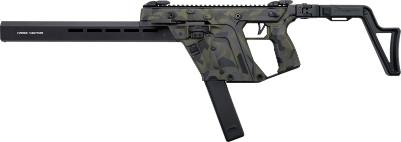 KRISS VECTOR CRB G3 45ACP 16" - 30RD FOLDING STOCK WOODLAND