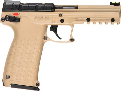 KEL-TEC PMR-30 22WMR TAN/BLK - 30-SHOT FIBER OPTIC SIGHTS